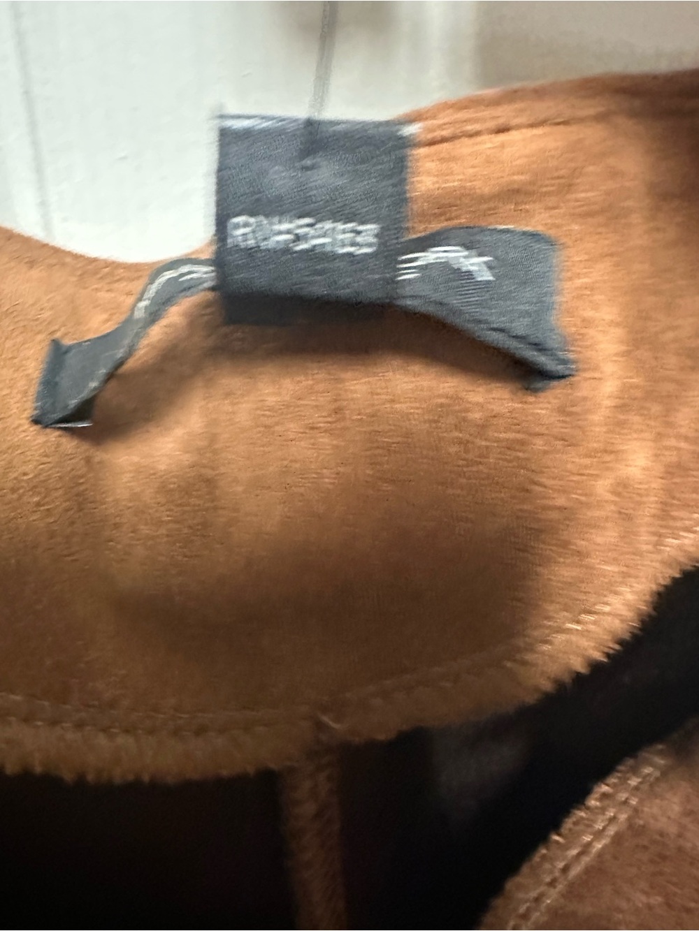 Andrew Marc Chestnut Faux-Suede Boot Cut Pants - Picture 5 of 5